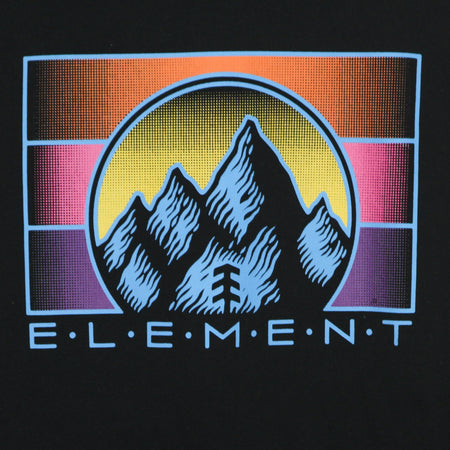 ELEMENT Felpa Leggera Cappuccio Uomo Palazzo Hood Flint Black da uomo