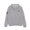 THE NORTH FACE Felpa Cappuccio Uomo Fine Alpine Hoodie Light Grey Heather da uomo