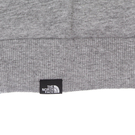 THE NORTH FACE Felpa Cappuccio Uomo Fine Alpine Hoodie Light Grey Heather da uomo