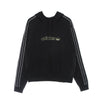 Adidas Felpa Cappuccio Uomo Shadow Stripe Hoodie Black da uomo