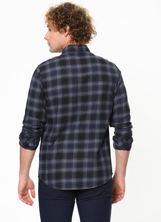 Lee Camicia Rider Uomo a maniche lunghe Blu L856ZDKD