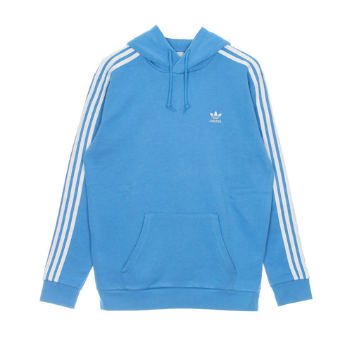 Adidas Felpa Cappuccio Uomo 3-stripes Hoody App Sky Rush da uomo