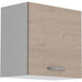 Oslo Upper Cabinet 1 Door - Decor Chene Jackson - L 60 X D 36 X H 58 cm