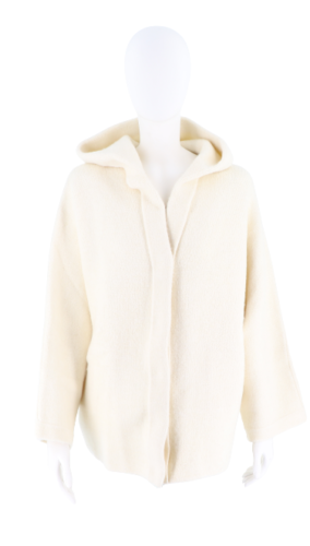 Stefanel Giacca donna con cappuccio Bianco Naturale