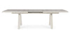 Tavolo allungabile Krion con struttura in alluminio, piano in ceramica, da 205 - 265 x 103 cm