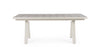 Tavolo allungabile Krion con struttura in alluminio, piano in ceramica, da 205 - 265 x 103 cm