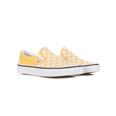 VANS Scarpa Bassa Uomo Classic Slip-on (checkerboard) Flax/true White da uomo