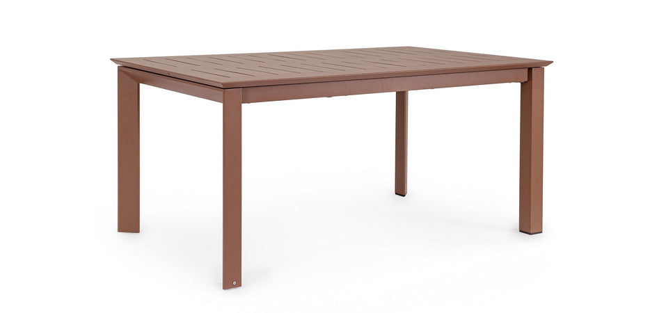 Tavolo allungabile "Konnor" in alluminio verniciato da esterno per giardino e veranda 160/240 cm
