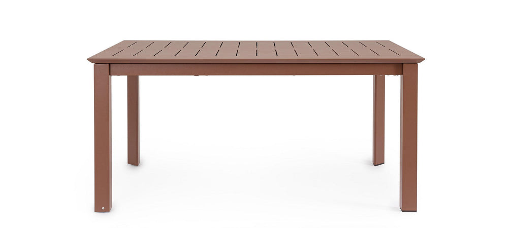 Tavolo allungabile "Konnor" in alluminio verniciato da esterno per giardino e veranda 160/240 cm