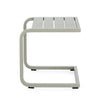 Tavolino Taylor struttura in alluminio per arredo casa da 40 x 40 cm