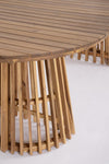 Tavolo Rodano in legno di acacia con finitura ad olio per arredo casa