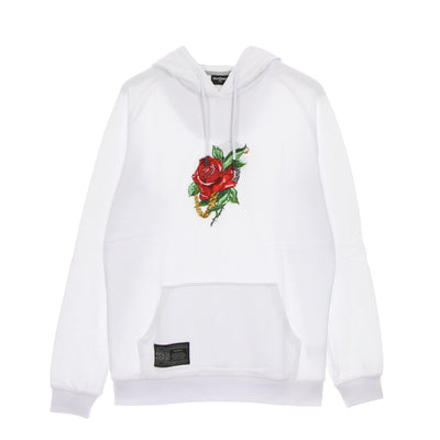 DOLLY NOIRE Felpa Leggera Cappuccio Uomo Rosa Hoodie White da uomo