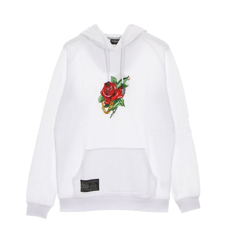 DOLLY NOIRE Felpa Leggera Cappuccio Uomo Rosa Hoodie White da uomo