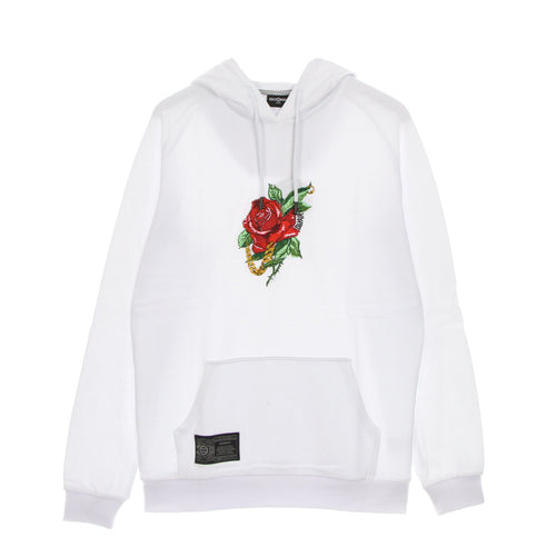 DOLLY NOIRE Felpa Leggera Cappuccio Uomo Rosa Hoodie White da uomo