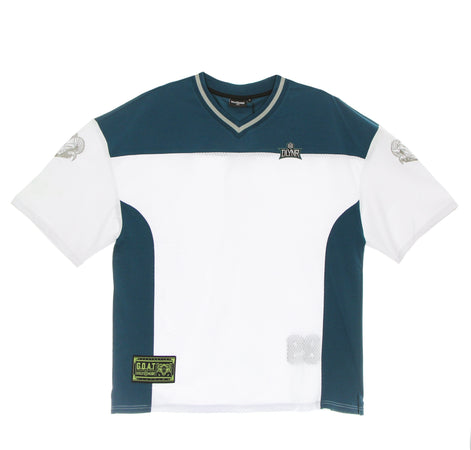 DOLLY NOIRE Casacca Uomo Team Inverno Football Over Tee Petroleum/white da uomo