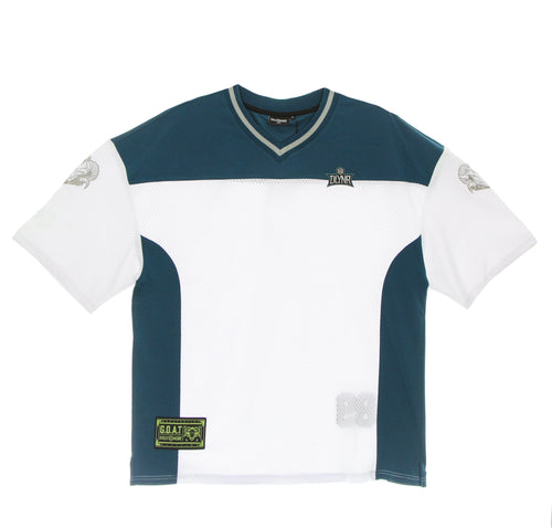 DOLLY NOIRE Casacca Uomo Team Inverno Football Over Tee Petroleum/white da uomo