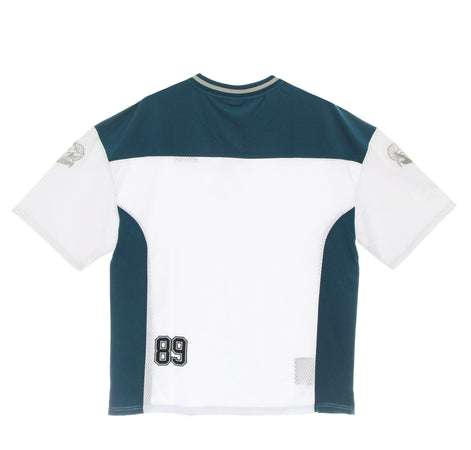 DOLLY NOIRE Casacca Uomo Team Inverno Football Over Tee Petroleum/white da uomo