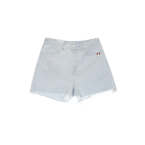 AMISH Jeans Corto Donna Short Ivy Amish Denim Hyper Bleach da donna