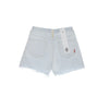 AMISH Jeans Corto Donna Short Ivy Amish Denim Hyper Bleach da donna