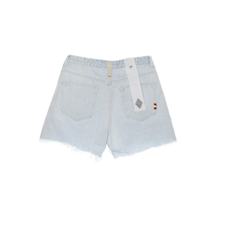 AMISH Jeans Corto Donna Short Ivy Amish Denim Hyper Bleach da donna