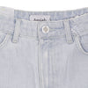 AMISH Jeans Corto Donna Short Ivy Amish Denim Hyper Bleach da donna