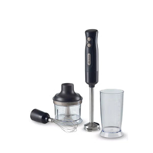 ARIETE Frullatore Ad Immersione 601 + Tritatutto DARK GREY 700W