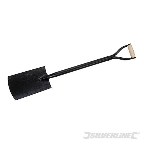Pala da scavo in acciaio impugnatura a D per lavori di costruzione giardinaggio freeshipping - Eternal Brico