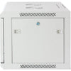 Armadio Rack 19'' a muro 6 unità sezione unica prof. 600mm Grigio