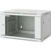 Armadio Rack 19'' a muro 6 unità sezione unica prof. 600mm Grigio