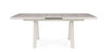 Tavolo allungabile Krion con struttura in alluminio, piano in ceramica, da 205 - 265 x 103 cm