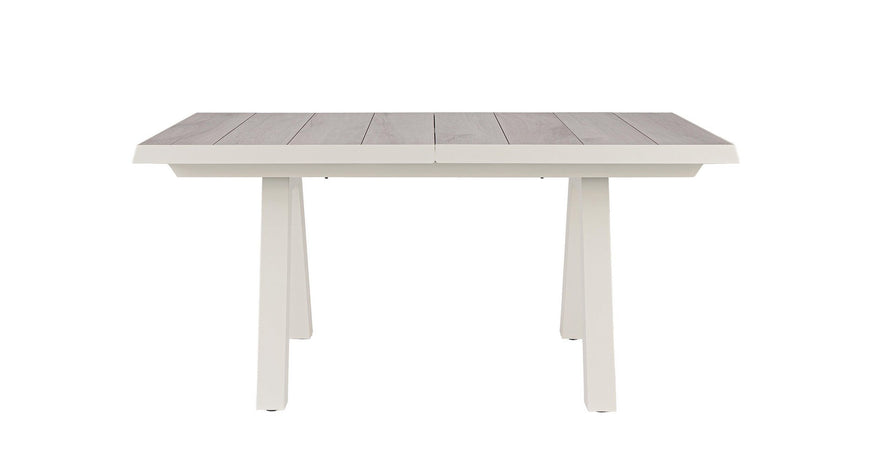 Tavolo allungabile "Krion" con struttura in alluminio, piano in ceramica, da 205 - 265 x 103 cm