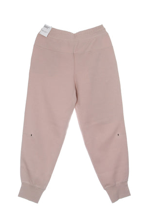 Nike Pantalone Tuta Leggero Donna Sportswear Tech Fleece Pink Oxford/white da donna