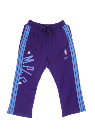 NIKE NBA Pantalone Tuta Felpato Donna Nba Pant Fleece Courtside Loslak Field Purple da donna