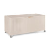 Baule Ocean porta cuscini in alluminio con ruote e maniglia