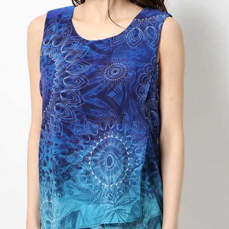 Desigual Abito Donna Capas Neko Blu/Azzurro