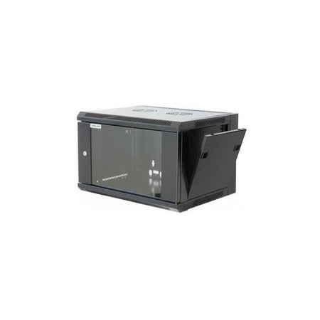 Armadio Rack 19'' a muro 15 unità sezione unica prof. 600mm Nero