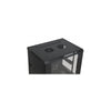 Armadio Rack 19'' a muro 15 unità sezione unica prof. 600mm Nero
