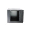 Armadio Rack 19'' a muro 15 unità sezione unica prof. 600mm Nero