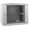 Armadio Rack 19'' a muro 9 unità sezione unica prof. 450 Grigio
