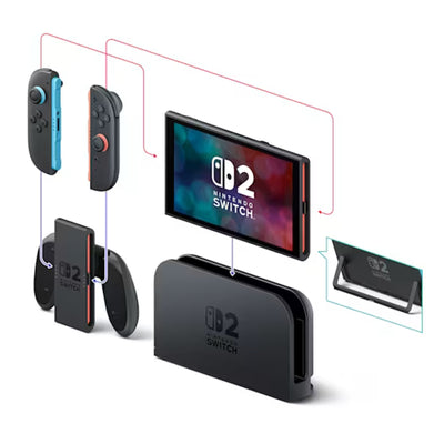 Nintendo Switch 2 console da gioco portatile 20,1 cm (7.9) 256 GB Touch screen Wi-Fi Nero