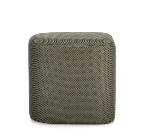 Pouf "Darya" struttura in MDF rivestimento in poliestere per interno