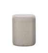 Pouf Darya struttura in MDF rivestimento in poliestere per interno