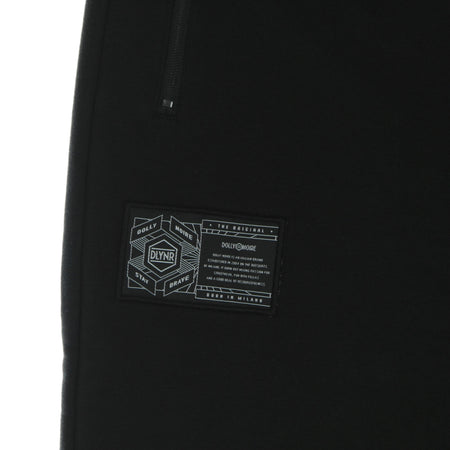 DOLLY NOIRE Pantalone Tuta Leggero Uomo Major Label Sweatpants Black da uomo