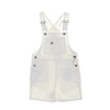 DICKIES Salopette Donna Duck Canvas Bib Short Stone Washed Cloud da donna