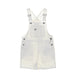 DICKIES Salopette Donna Duck Canvas Bib Short Stone Washed Cloud da donna