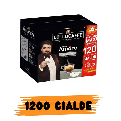 LOLLO CAFFÈ 1200 Cialde Amore Assoluto