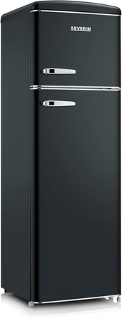 Frigorifero Retrò doppia porta Severin Nero RKG 8984 166.5x55