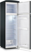 Frigorifero Retrò doppia porta Severin Nero RKG 8984 166.5x55