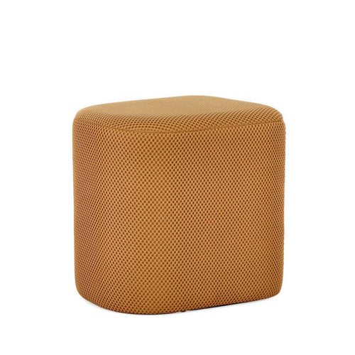 Pouf Darya struttura in MDF rivestimento in poliestere per interno