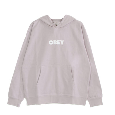 OBEY Felpa Leggera Cappuccio Uomo Bold Premium French Terry Hooded Sweat Purple Paste da uomo